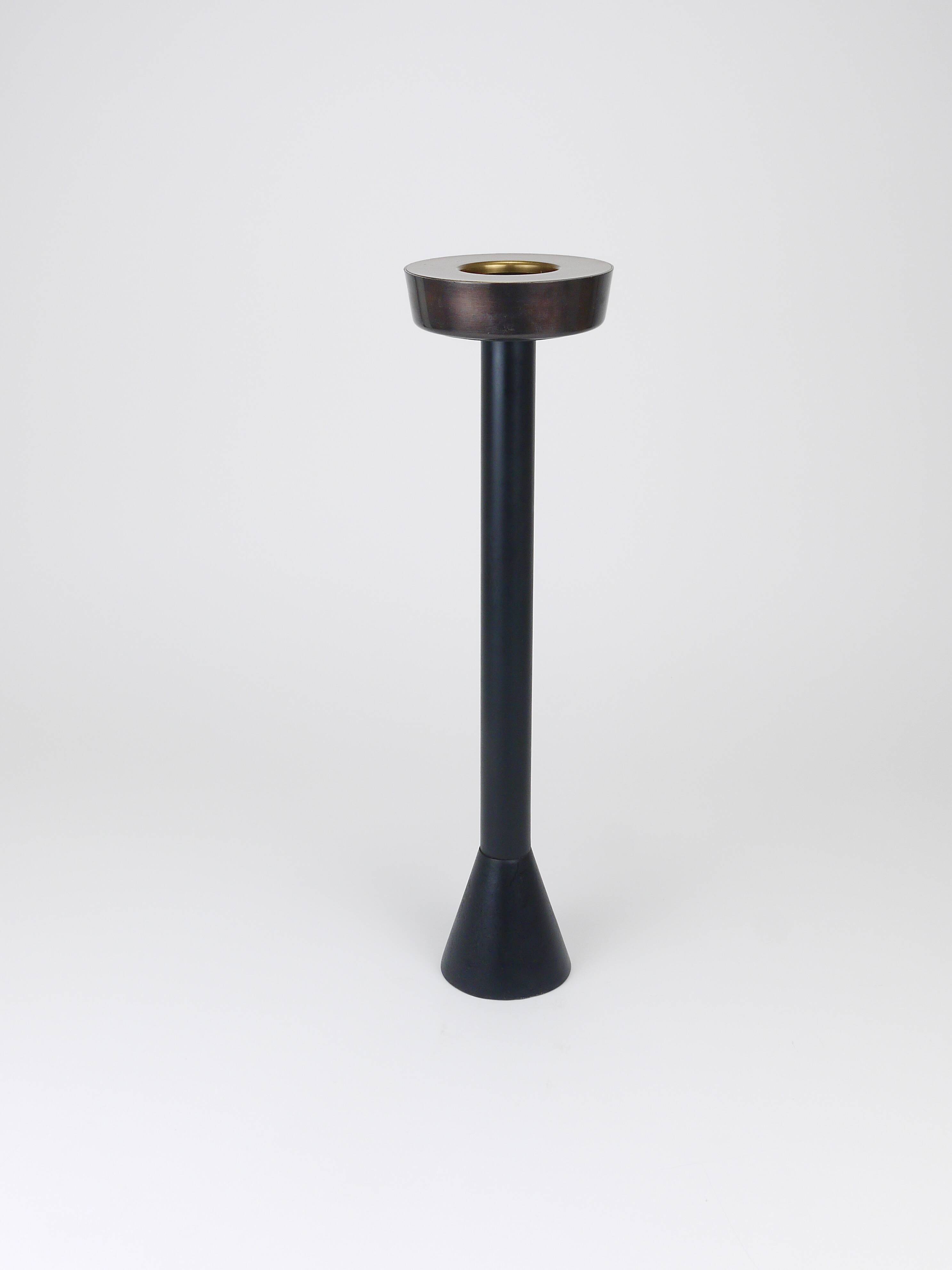 Werkstätte Hagenauer Wien Standing Floor Ashtray, Smoking Stand, Austria, 1