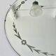 Miroir rond vintage sans cadre avec biseau