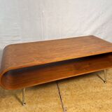 Table basse Sputnik vintage rétro du milieu du siècle