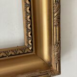 Old gilded frame