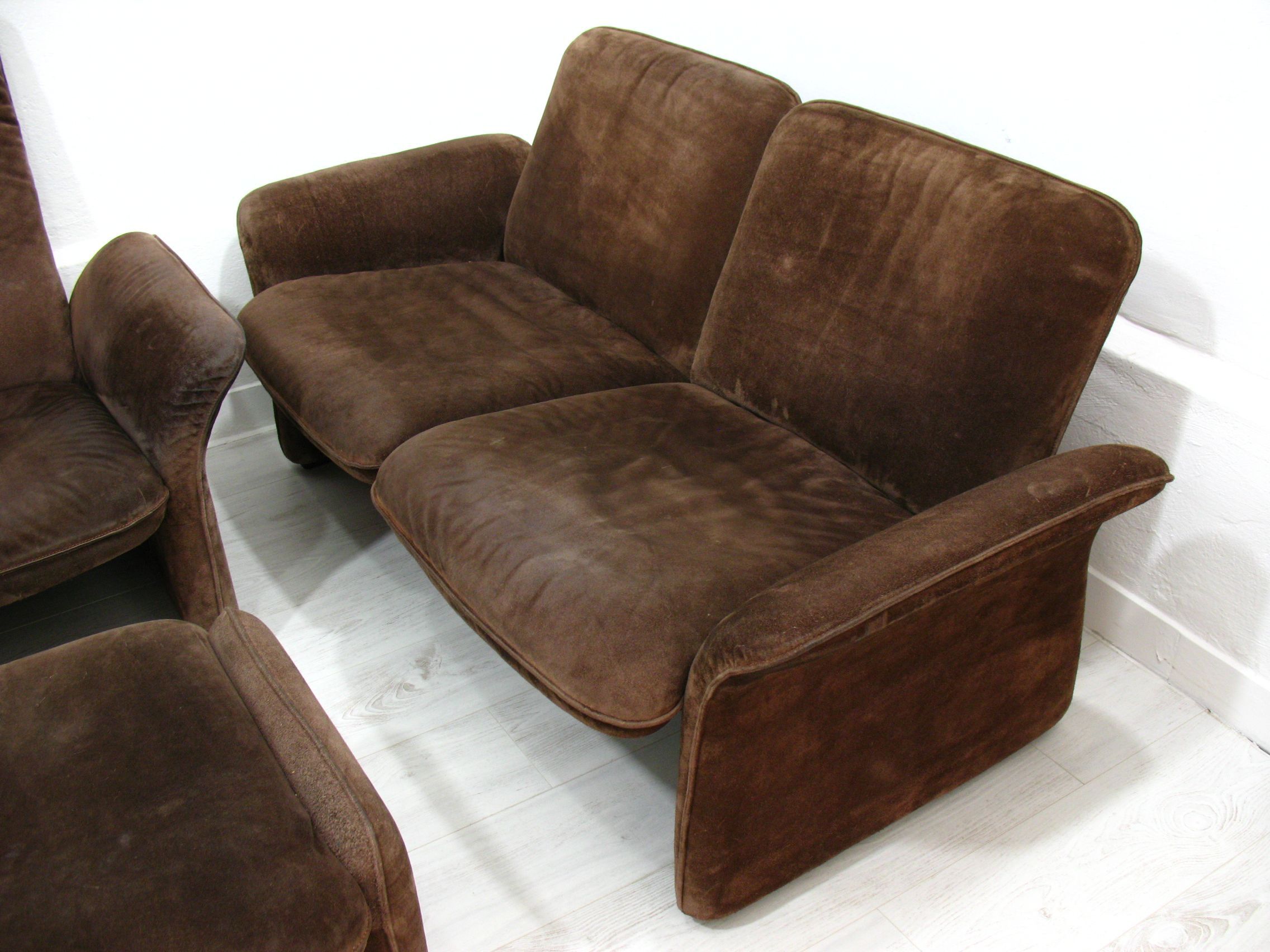 DS50 Sofa Set from de Sede, 1970s, Set of 4