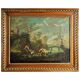 École flamande, « Paysage de Campagne », huile sur toile, XVIIème siècle