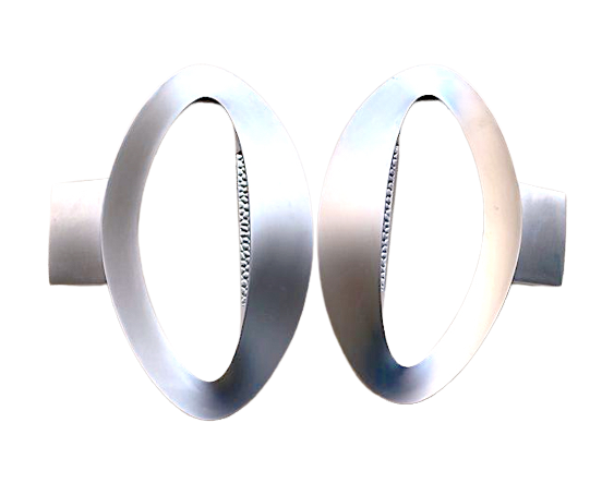 Pair of Wall Light by Eric Solè for Artemide, Mesmeri model, Italy