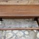 Old Burmese teak bench