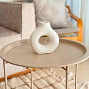Matte white mini Tafoukt vase