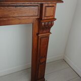 Fireplace chestnut mantle