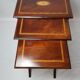 Inlaid trundle table 19th