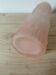 Vase en verre rose