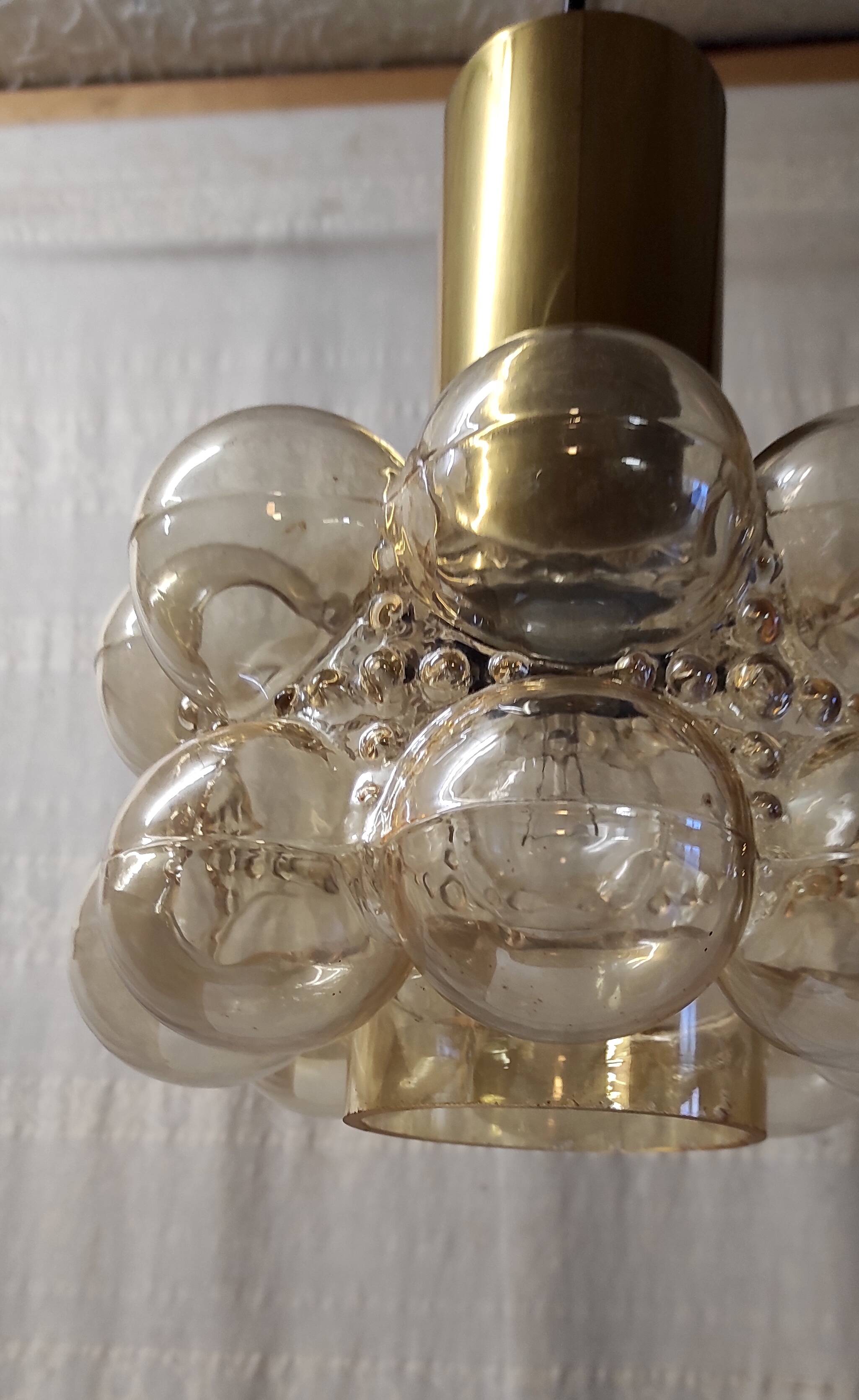 Suspension design bubble by Helena Tynell for Limburg - 1960s/70s