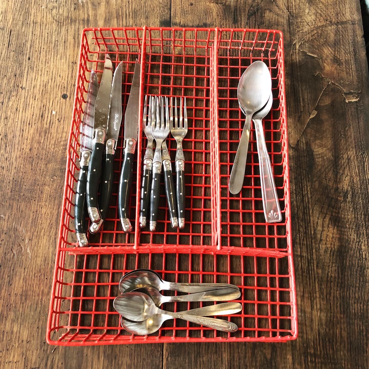 Metal cutlery range