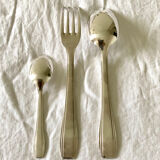 Housewife 24 pieces silver metal