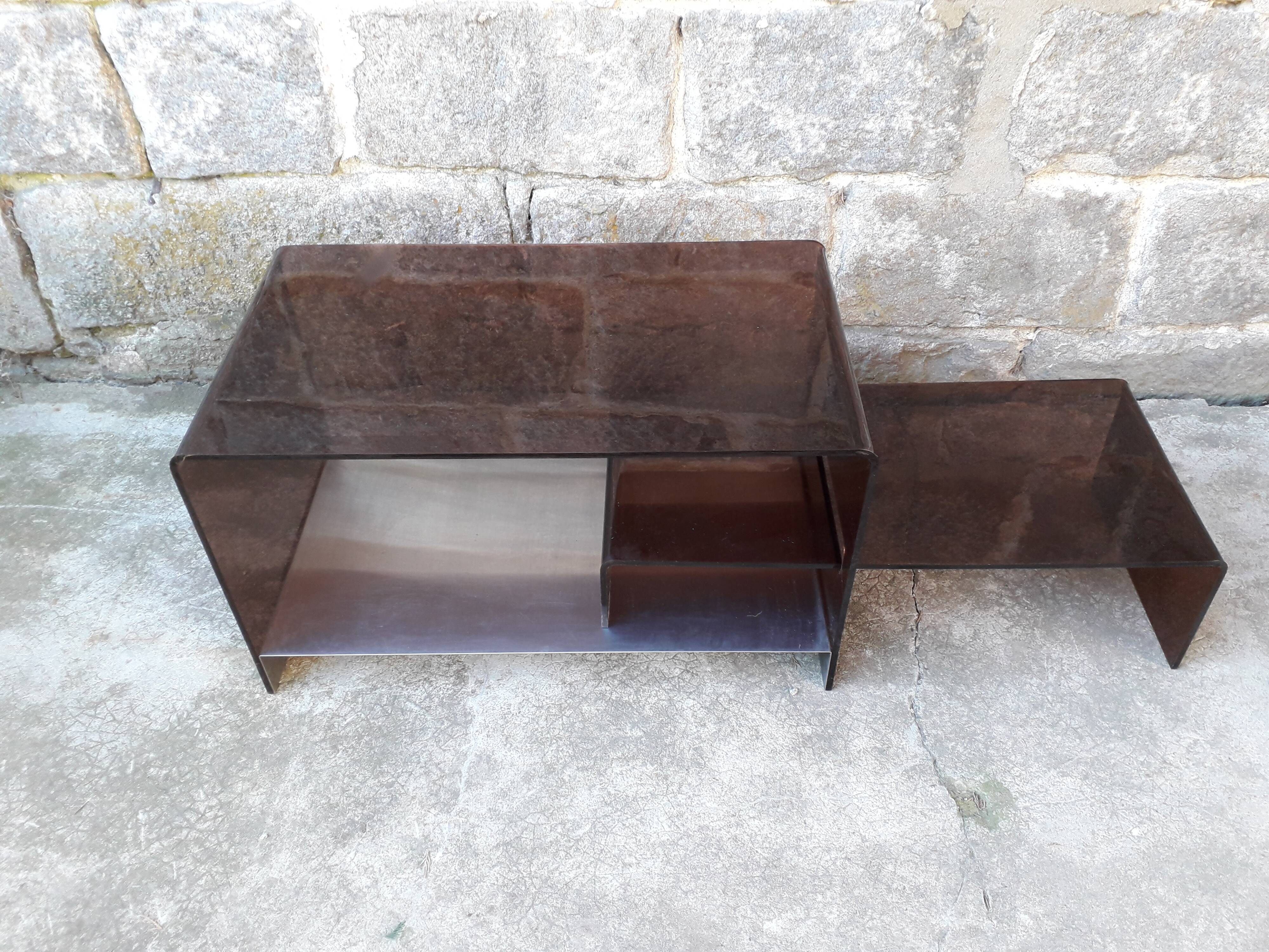 Vintage Plexiglas coffee table