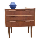 Table de chevet danoise en teck, années 1960