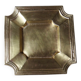 Art Deco brass catchall or ashtray, geometric, 1930s-1940s