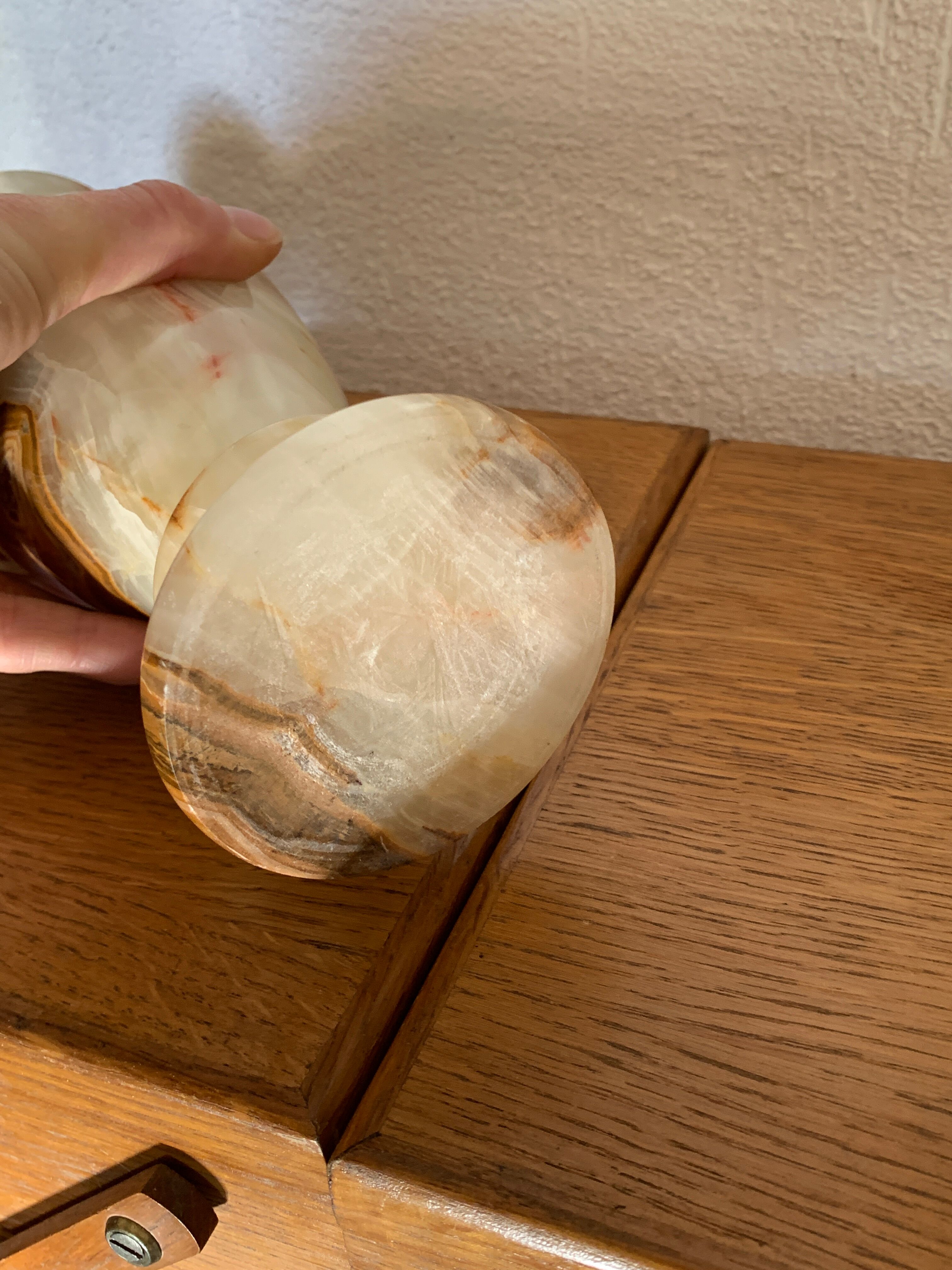 Vintage marble vase