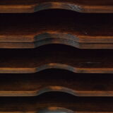 Vintage solid wood office sorter