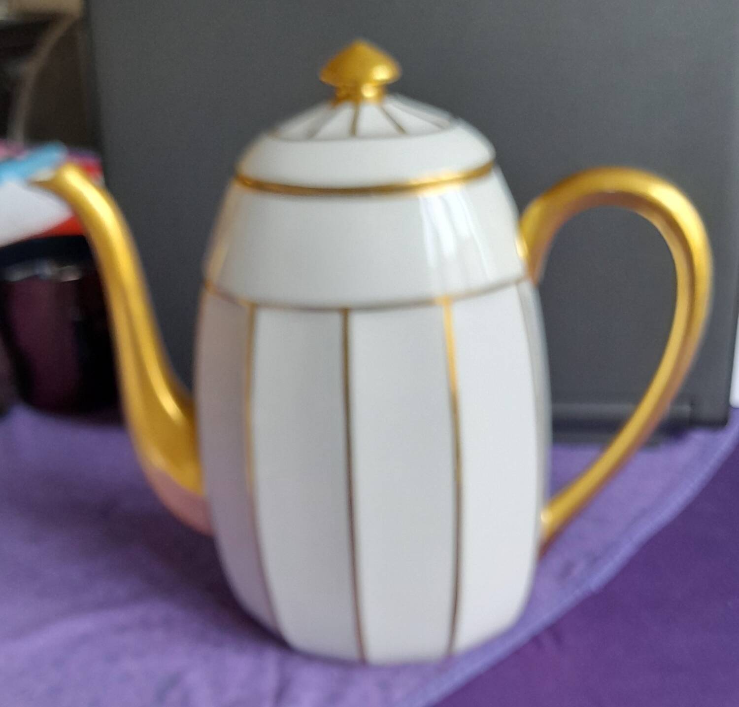 Limoges porcelain coffee pot