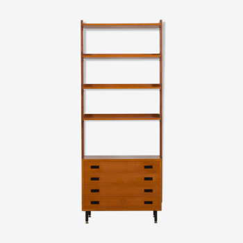 Italian free standing  teak wall unit