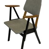 Vintage Palais De Tokyo armchair by Zwager Ermeloo, 1950's design