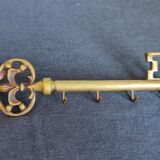 Key holder in the shape of a vintage key