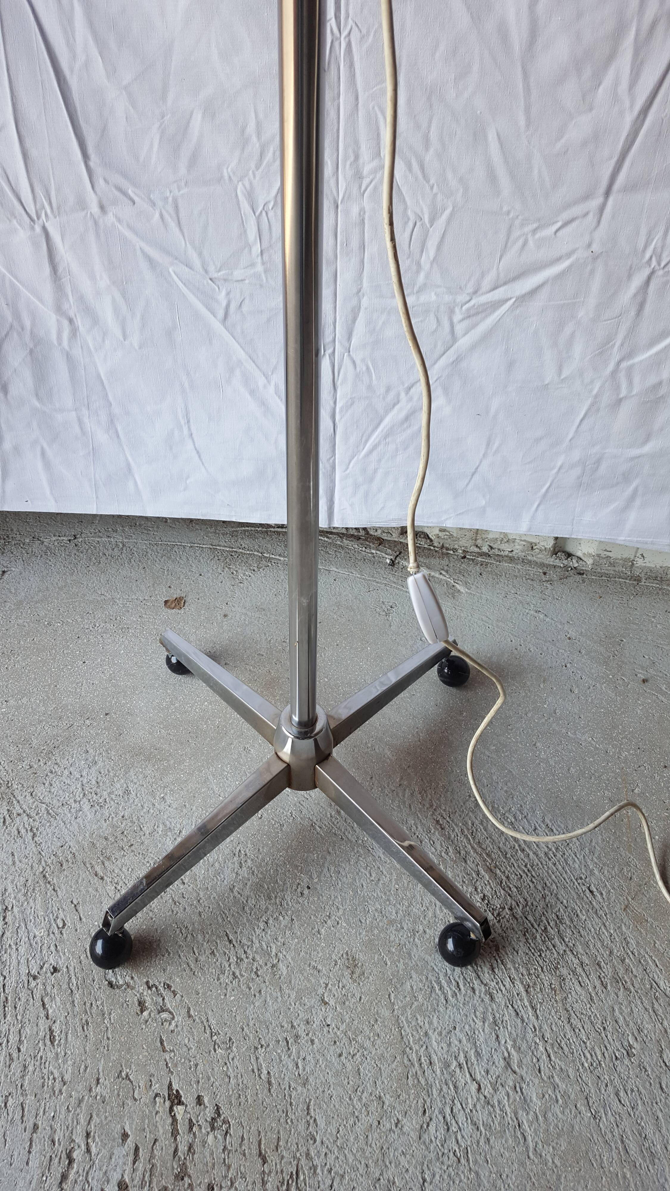 Old hospital floor lamp