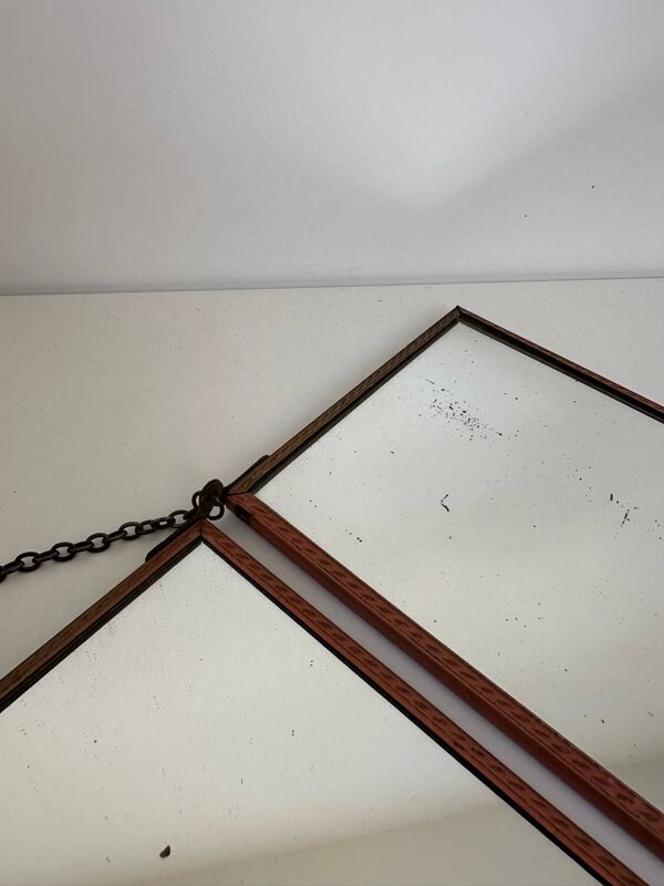 Miroir triptyque de barbier orientaliste, 1920