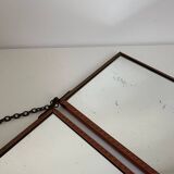 Orientalist triptych barber mirror 1920