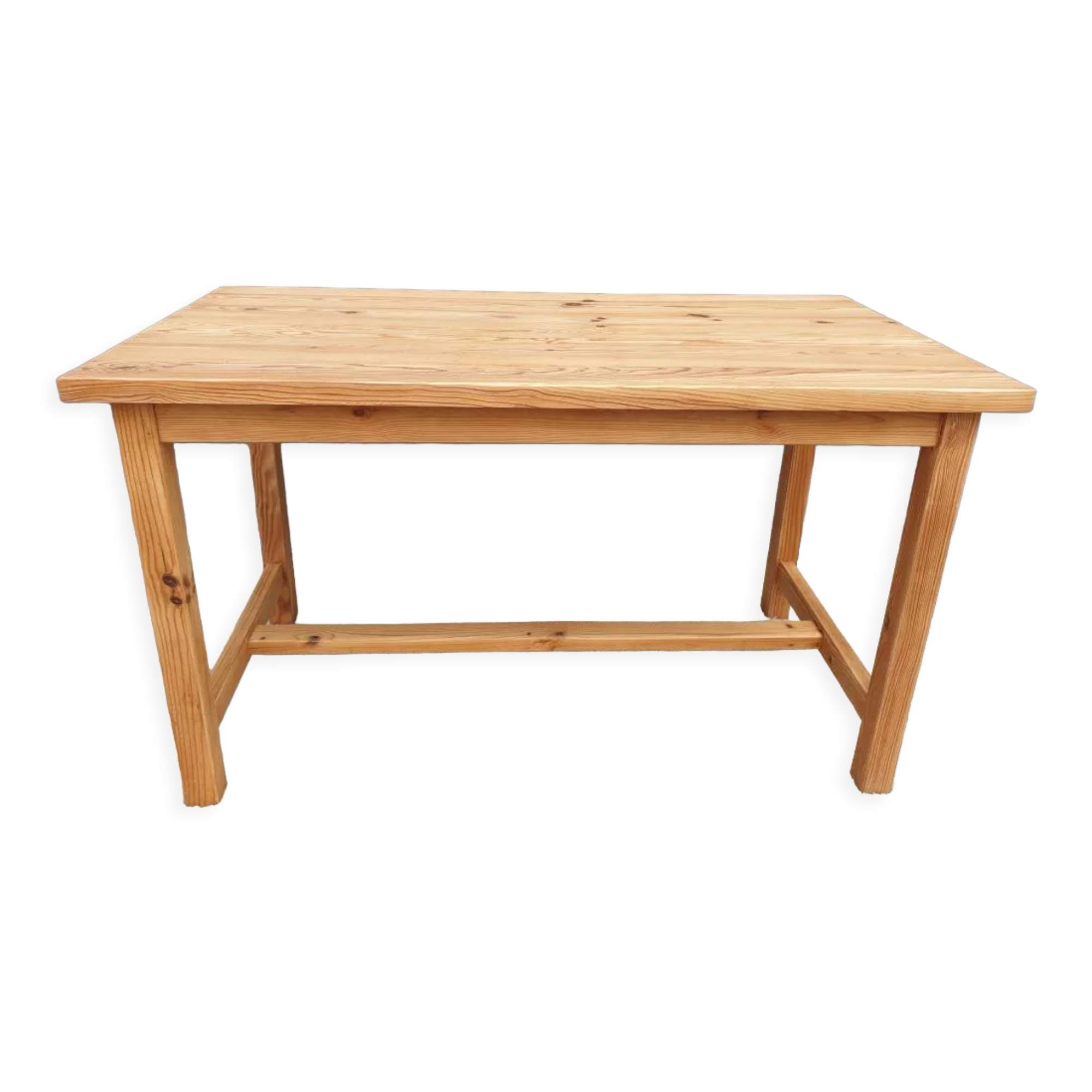 Mountain kitchen table in vintage pine 1970