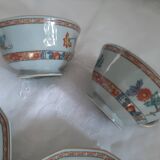 Tasses à thé porcelaine de Limoges Bernardaud celadon 1920