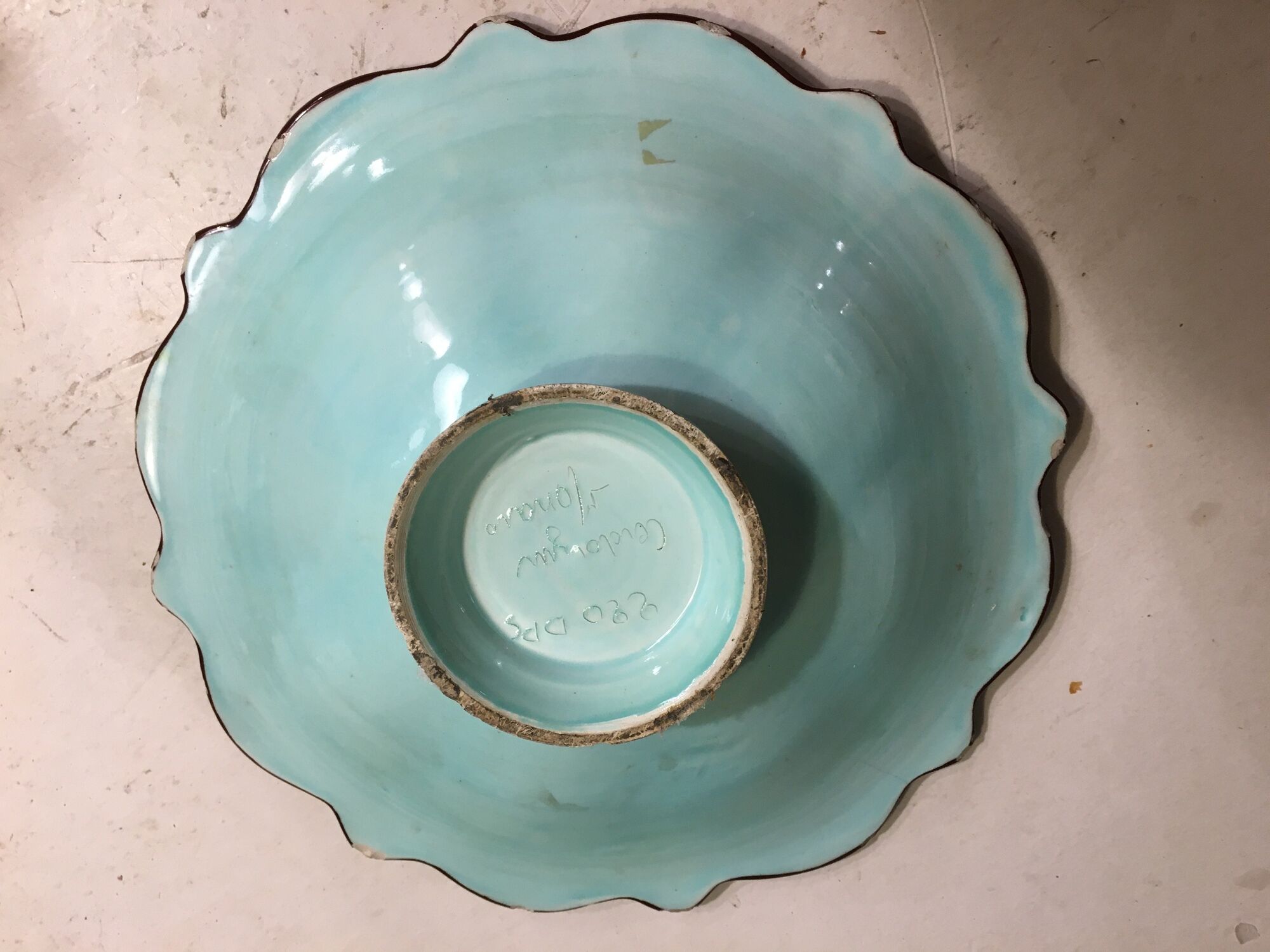 faience vallauris lot of ceramics Lamarche cerart and cerdazur