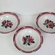 3 assiettes creuses Digoin Sarreguemines
