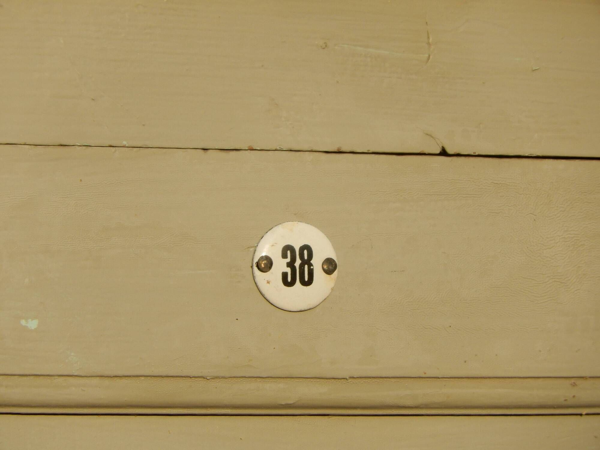 Old workshop wardrobe - Parisian locker cabinet, worn patina