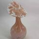 Vintage blown glass vase signed RGH (Römische Glashütte Linz)