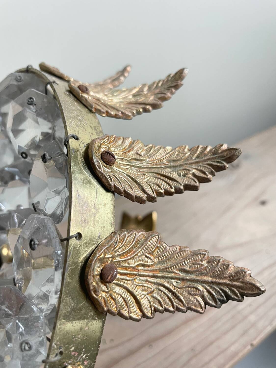 Small chandelier with tassels