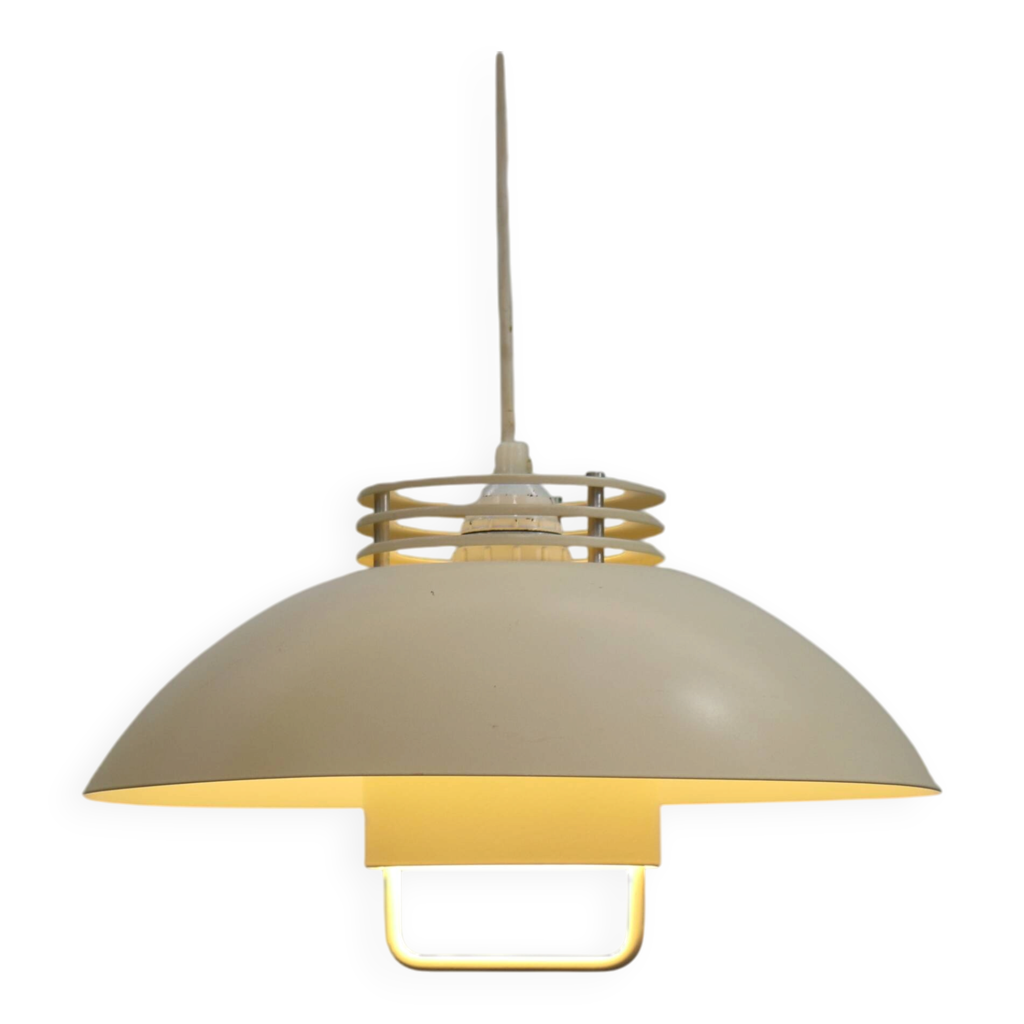 Danish Design Lamp *** Lyfa  *** beige white color *** Denmark 1970