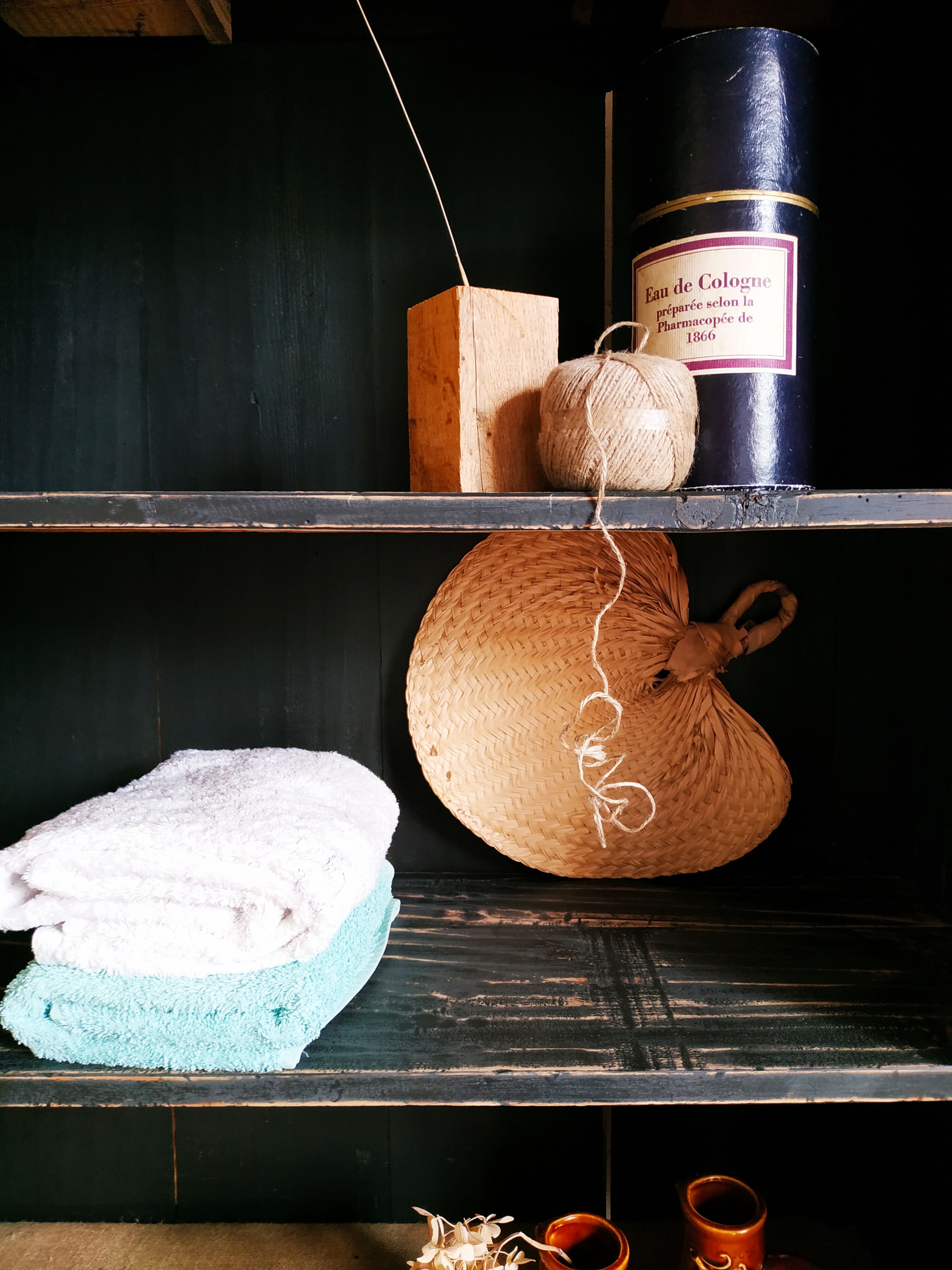 Library- croat in renovated old pitchpin