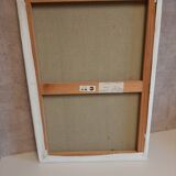 Oil on canvas landscape of Candes Saint Martin Touraine