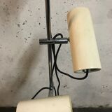 Lampadaire à 3 spots métal