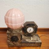 German Art Deco desk clock by Colossal 1930 1940
