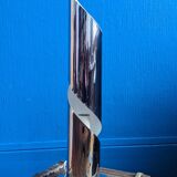 Chrome flame lamp
