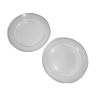 Assiettes creuses Duralex transparentes x2
