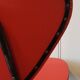 Chaise skaï rouge 60