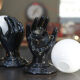 Paire d'appliques main en porcelaine 1970