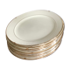 Fer Salins Iron Land Dessert Plates