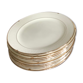 Fer Salins Iron Land Dessert Plates