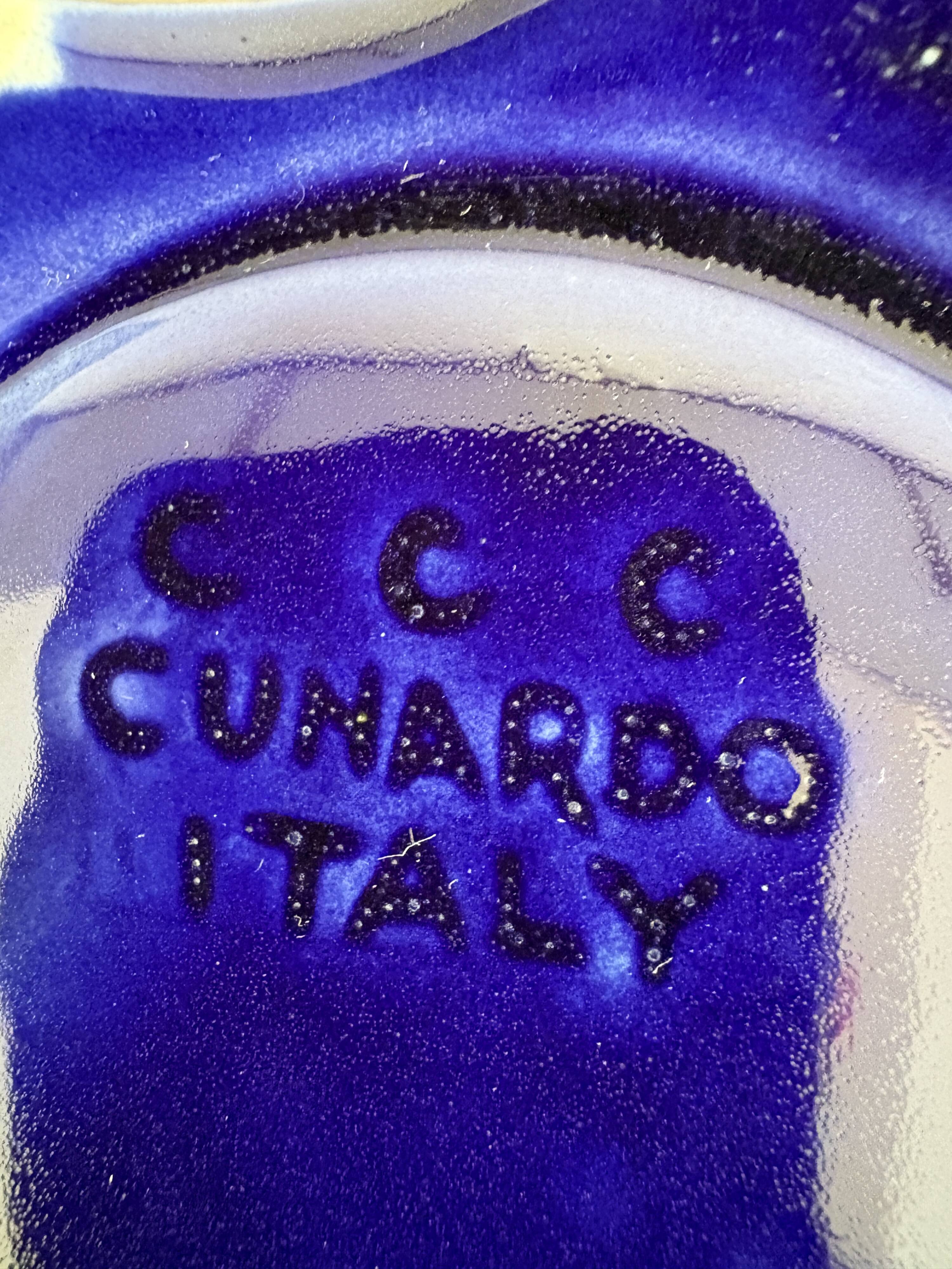 Vintage Italian Blue Ceramics