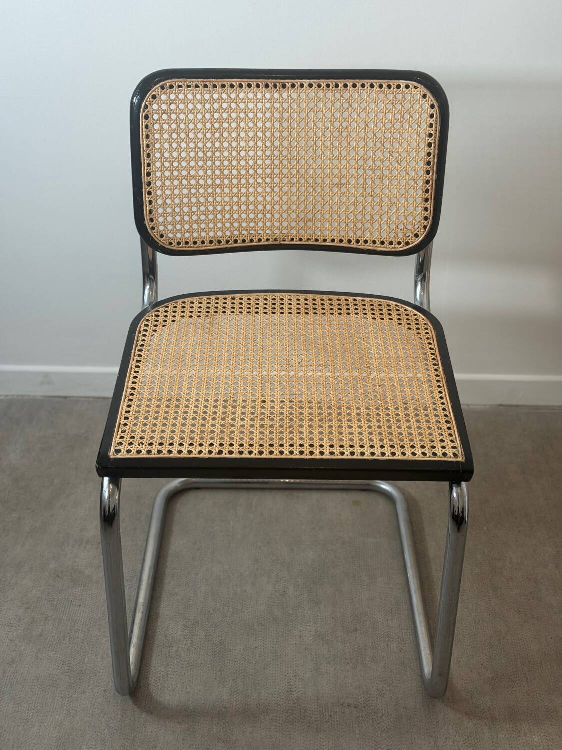 Marcel Breuer b32 black chair Made in Italy