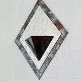 Vintage art deco beveled mirror