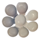 10 small dishes / ramekins / shell-shaped cups. French porcelain