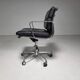 Chaises de bureau EA 217 Soft Pad par Charles et Ray Eames pour ICF, années 1980.